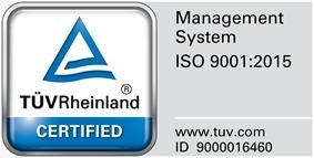 TÜV Rheinland ISO 9001:2015